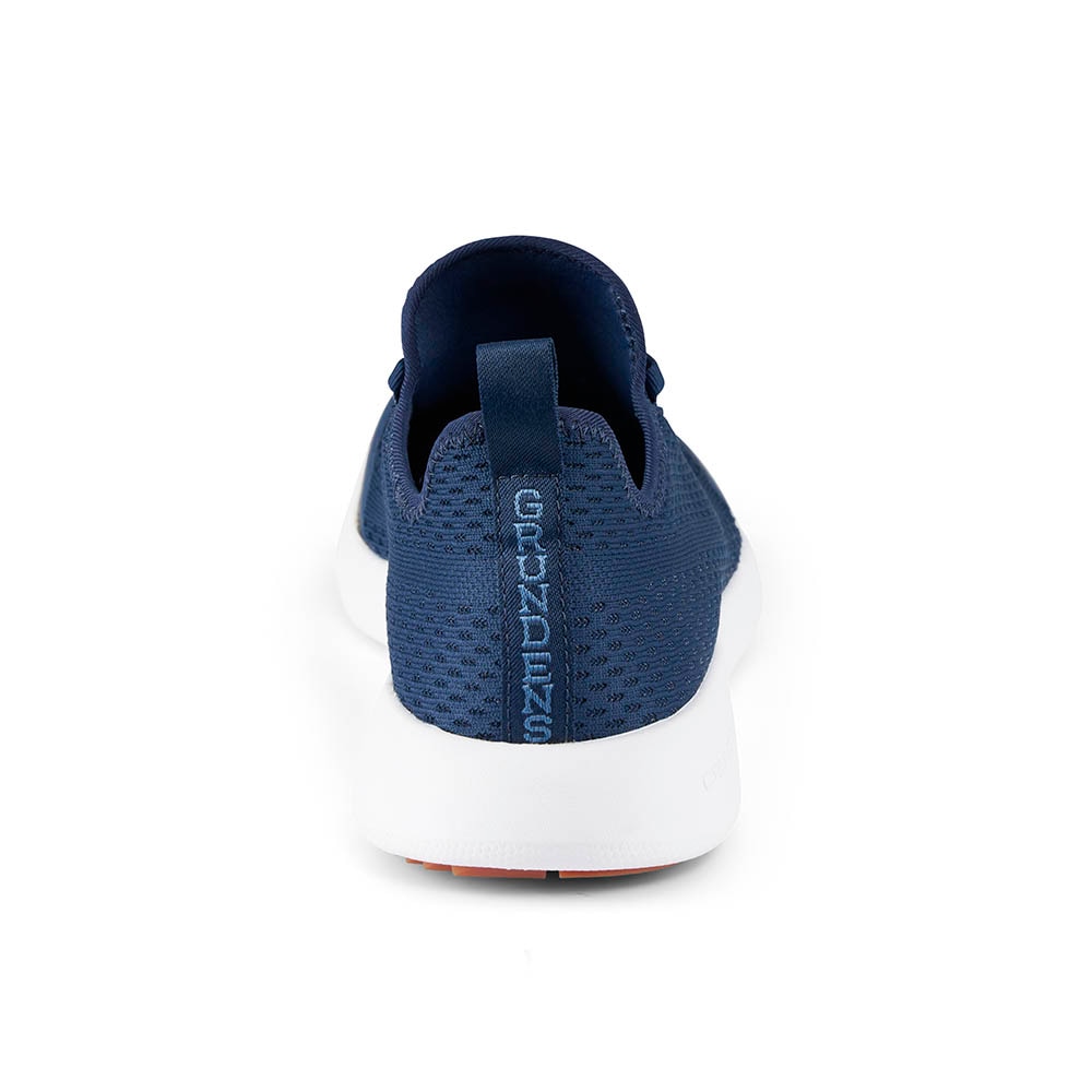 Grundens CrossCurrent Boat Shoe Men's in Blue Abyss